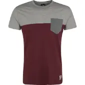 Iriedaily Camisa acinzentado / merlot