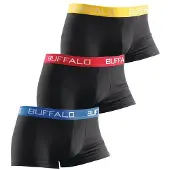 Buffalo Cueca azul céu / amarelo / vermelho claro / preto