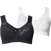 Petite fleur Soutien preto / branco