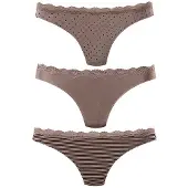 LASCANA Tanga castanho