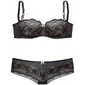 s.Oliver Conjuntos de lingerie bege / preto