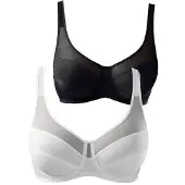 Petite fleur Soutien preto / branco