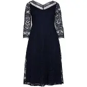 Sheego Vestido de cocktail marinho