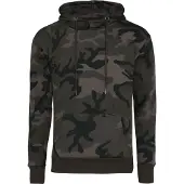 Urban Classics Moletom Com Capuz High Neck Camo