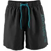 s.Oliver Calções de banho azul ciano / preto