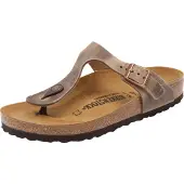 Birkenstock Sapato aberto 'Gizeh' castanho