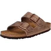 Birkenstock - Sandálias e chinelos mulher - Arizona Oiled Leather Narrow Tobacco Brown para Mulher - Tamanho 37 - Castanho