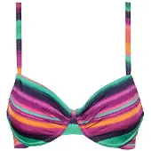 LASCANA Top de biquíni mistura de cores