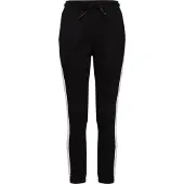 Urban Classics Calças preto / branco