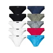 H.I.S. Cueca mistura de cores