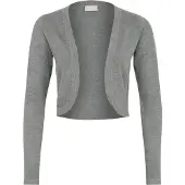 Kaffe Bolero 'Astrid' acinzentado