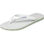 Havaianas Chinelos BRASIL LOGO mulheres - Branco - 37 / 38