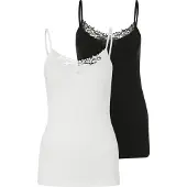 ONLY Top 'ONLKira' preto / branco