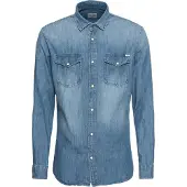 Jack & Jones Camisa 'Sheridan' azul ganga