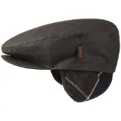 Barbour para homem. MHA0294 Boina de cera verde (L), Casual, Algodão