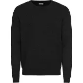 Jack & Jones camisolas JJEBASIC homens - Preto - EU S