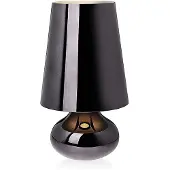 Kartell Candeeiro de mesa Cindy, cinzento metálico