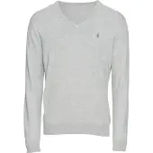Ralph Lauren Pullover 'LS SF VN PP-LONG SLEEVE-SWEATER' cinzento