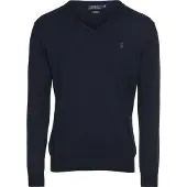 Ralph Lauren para homem. 710670789004 Camisola de corte justo azul-marinho (XXL), Casual, Algodão