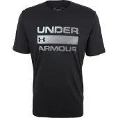 Under Armour Camisa funcionais 'Team Issue' preto / prata