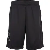 Under Armour Calças de desporto preto / branco