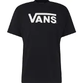 Vans T-Shirt mangas curtas CLASSIC homens - Preto - EU S