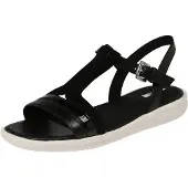 Geox Sandálias rasas JEARL SAND B mulheres - Preto - 38