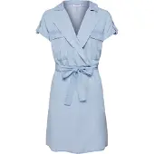Noisy May Vestidos curtos NMVERA mulheres - Azul - EU M