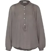Kaffe Blusa 'Karla' cinza fumado