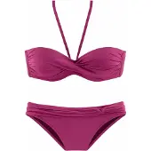 LASCANA Biquíni 'Wire' roxo
