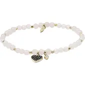 Fossil Bracciale In Quarzo Rosa Ja6922710 — Bracciale
