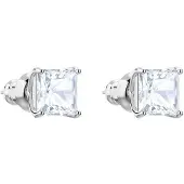 Swarovski Brincos 'Stilla' prata / transparente