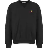 Carhartt WIP Sweatshirt 'American Script' preto