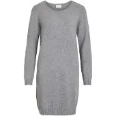 Vila Vestido De Manga Comprida Ril Knit