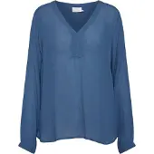 Kaffe Blusa 'Amber' azul escuro