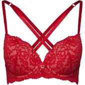 LASCANA Soutien nude / vermelho