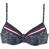 LASCANA Top de biquíni 'Minimal' navy