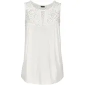 LASCANA Blusa offwhite