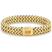 Tommy Hilfiger Bracciale Acciaio Placcato Oro Tj2790246 — Bracciale