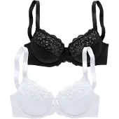Petite fleur Soutien preto / branco