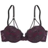 LASCANA Soutien roxo escuro