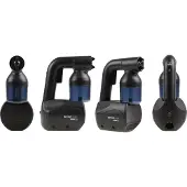 SuperMerchantEU Kit De Pulverização Pessoal Bronzeado Preto
