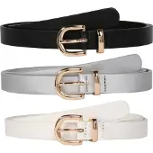 About You Cintos 'Malina' preto / prata / branco