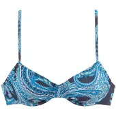 LASCANA Top de biquíni 'Boho' navy