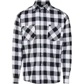 Urban Classics Camisa preto / branco