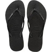 Havaianas Chinelos SLIM SPARKLE II mulheres - Preto - 35 / 36