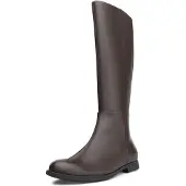 Camper para mulher. K400451-003 Mil botas de couro castanho (36), Marrom, 1 a 3cm, Zíper, Casual