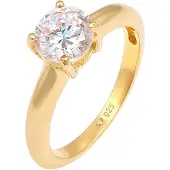 Elli Anel ouro / transparente