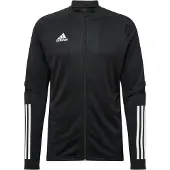 Adidas Casaco de treino em moletão 'Condivo 20' preto / branco