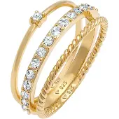 Elli Anel ouro / transparente